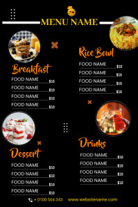 67+ Free Menu Pinterest Graphic Templates | PosterMyWall