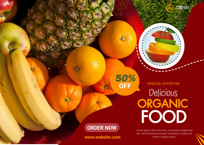 Food Menu Offer Template | PosterMyWall