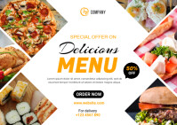 Food Menu Offer Template | PosterMyWall