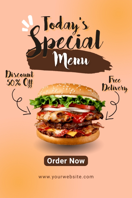 Copy of Food Menu Poster | PosterMyWall