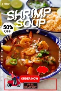 Food Menu  Poster template