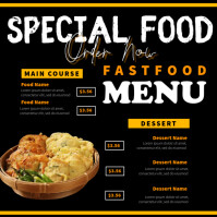 food menu.a Template | PosterMyWall