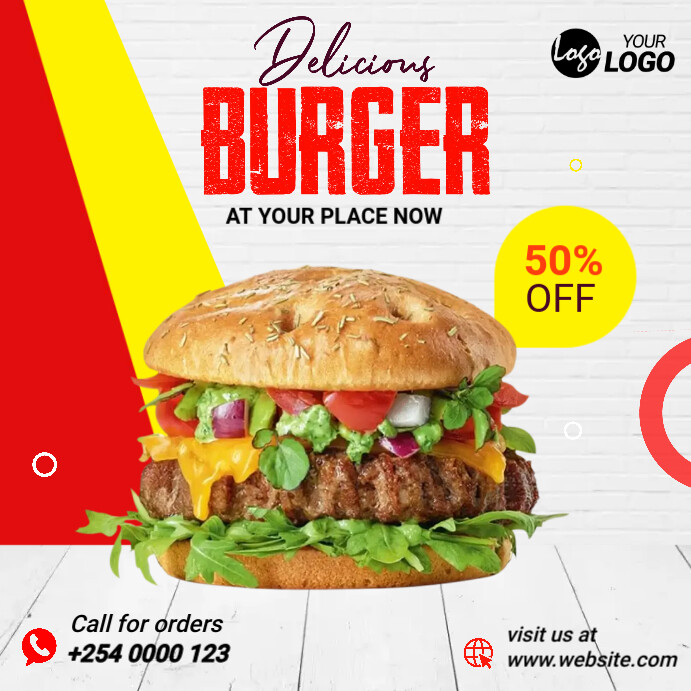 Food offer Template | PosterMyWall