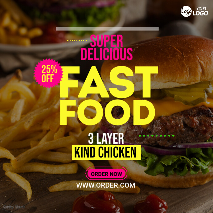 Food Offer Post Template | PosterMyWall