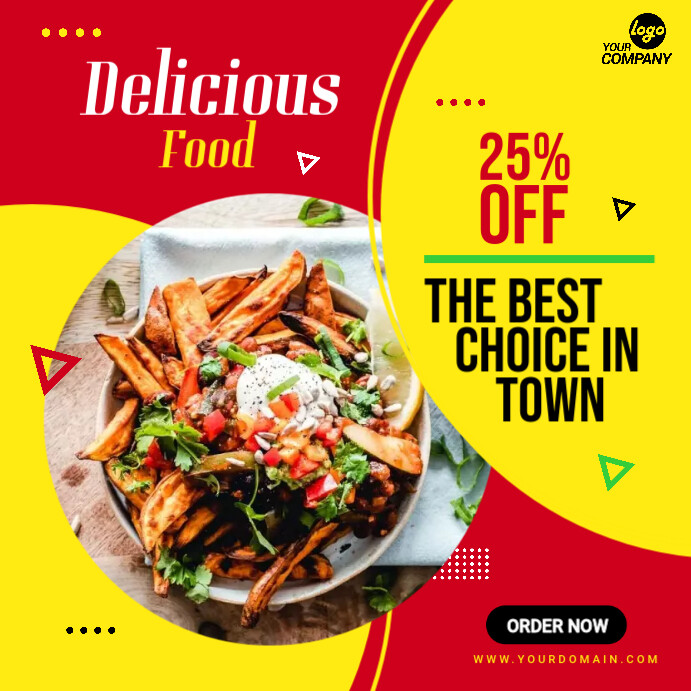 Food Offer Post Template | PosterMyWall
