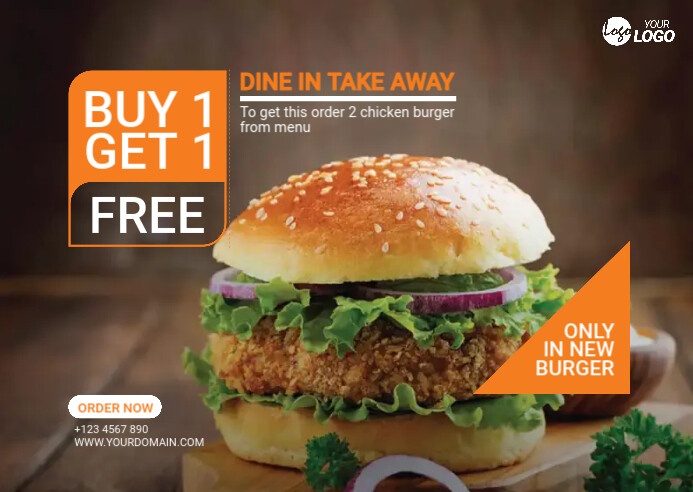 Food Offer Template | PosterMyWall