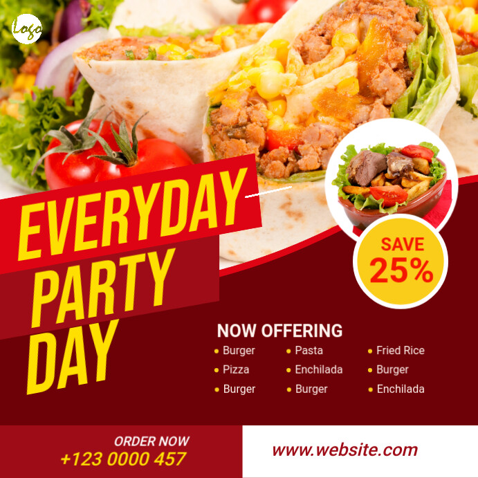 Food Offer Template | PosterMyWall