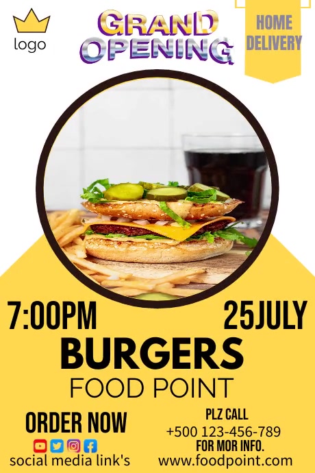 Food point Template | PosterMyWall