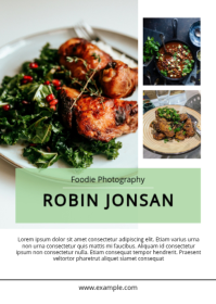 Food Postcard Template A6