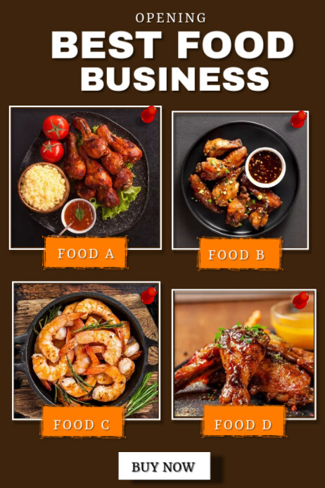 FOOD POSTER.E Template | PosterMyWall