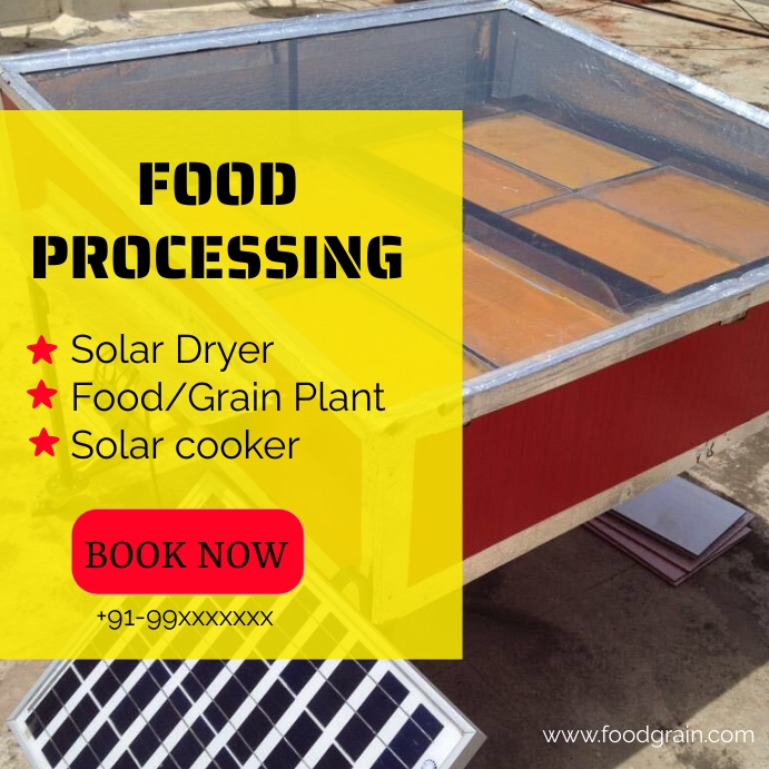 Food Processing Machine Poster food processing Template | PosterMyWall