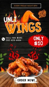 food promo reels template