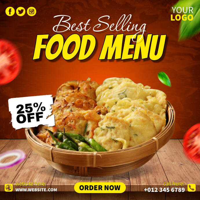 Food Template Ads | PosterMyWall