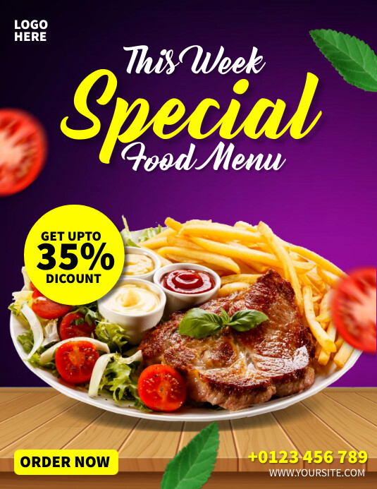 Food Template Ads | PosterMyWall