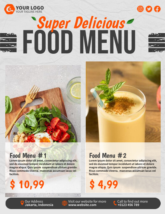Food Template Ads | PosterMyWall