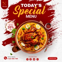 Food Template Instagram Post