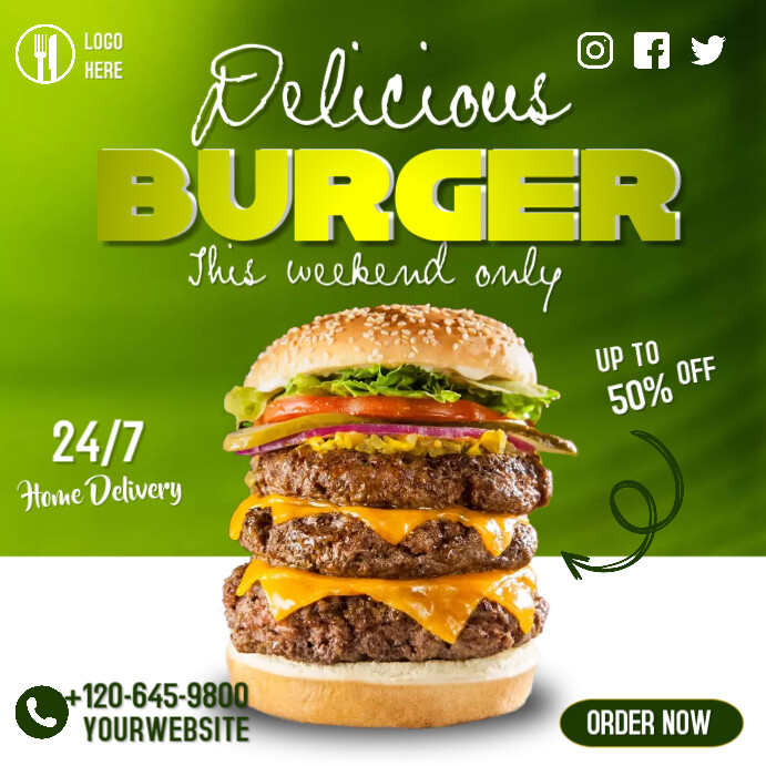 Copy of FOOD TEMPLATE.C | PosterMyWall