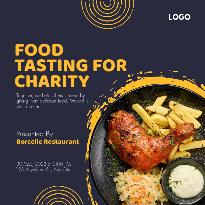 FOOD TESTING EVENT FLYERS Template PosterMyWall