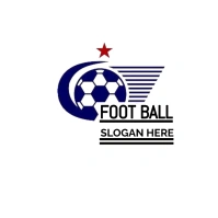 FOOT BALL Logo template