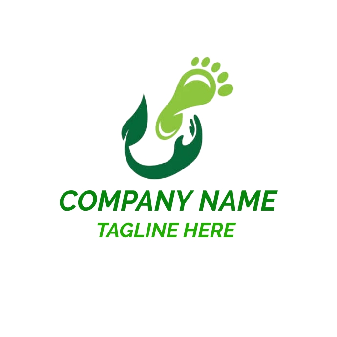 Plantilla de foot care logo, PosterMyWall