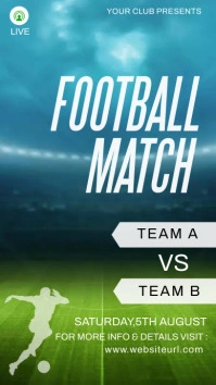 football,soccer,sport,event Historia de Instagram template