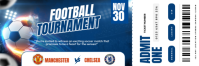Football (Soccer) Tournament Ticket Email Header template