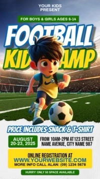 Football Ads Instagram Reel template