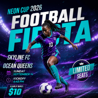 Football Arena Instagram-bericht template