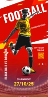 Football banner template