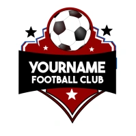 Football club logo template design โลโก้