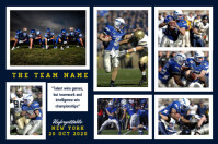 Football Collage Template | PosterMyWall