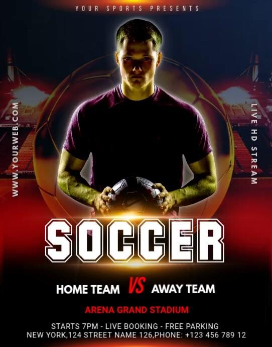 FOOTBALL 海报/墙板 template