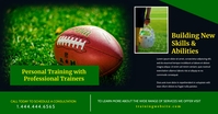 Football Facebook Shared Image template