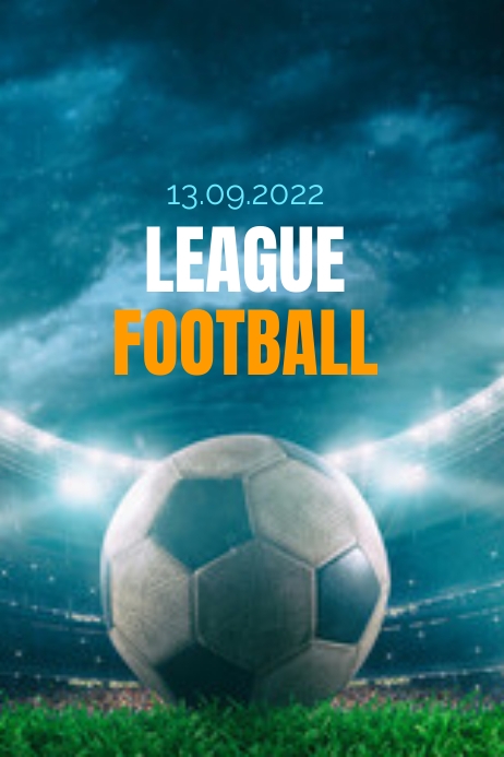 FOOTBALL EVENT Template | PosterMyWall