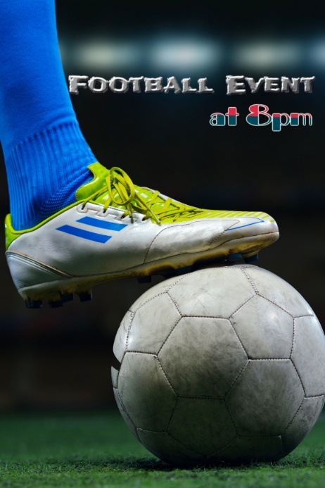 Football Event Template | PosterMyWall