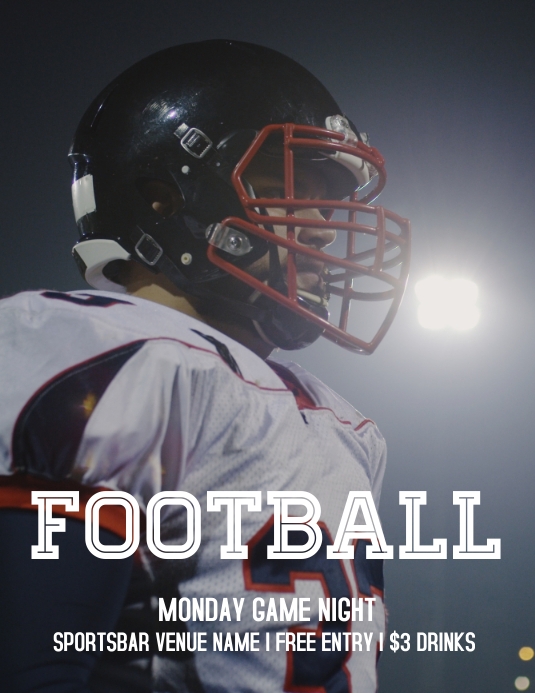 Copy of Football event | PosterMyWall