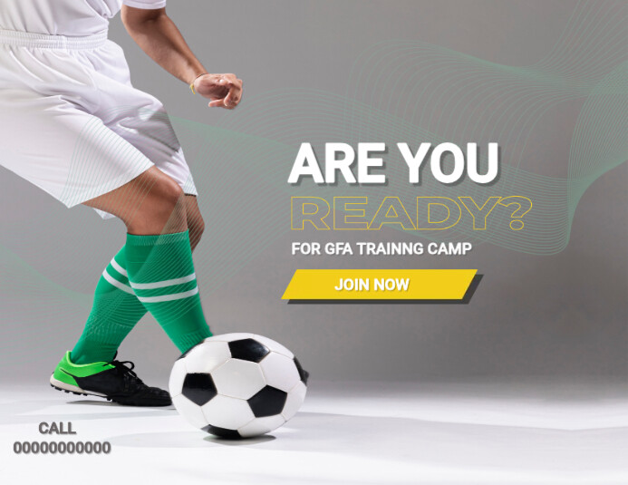 FOOTBALL EVENT FLYER TEMPLATE | PosterMyWall