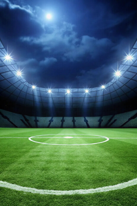 Football field background Plakkaat template