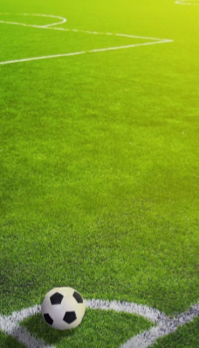 Football field background Visitenkarte template