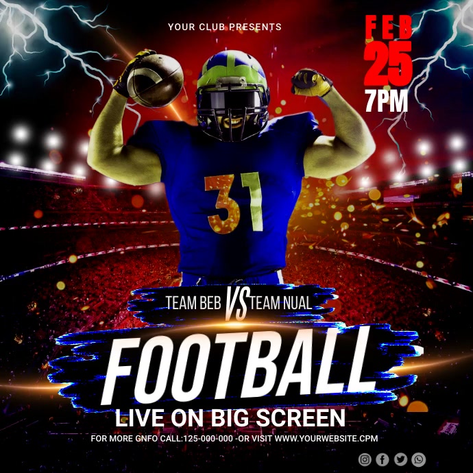 football flyer ad design Template PosterMyWall