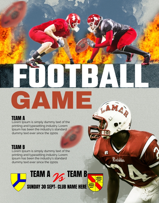 football flyer ad design Template | PosterMyWall