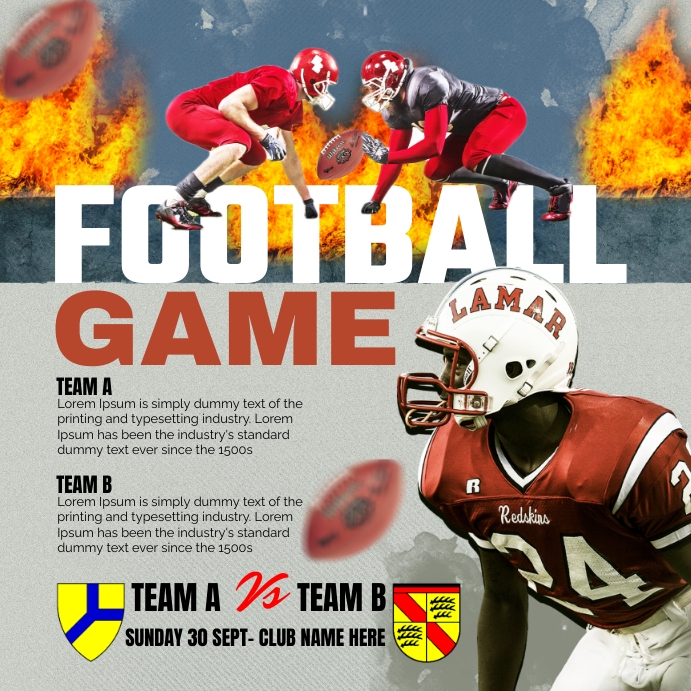football flyer ad design Template | PosterMyWall