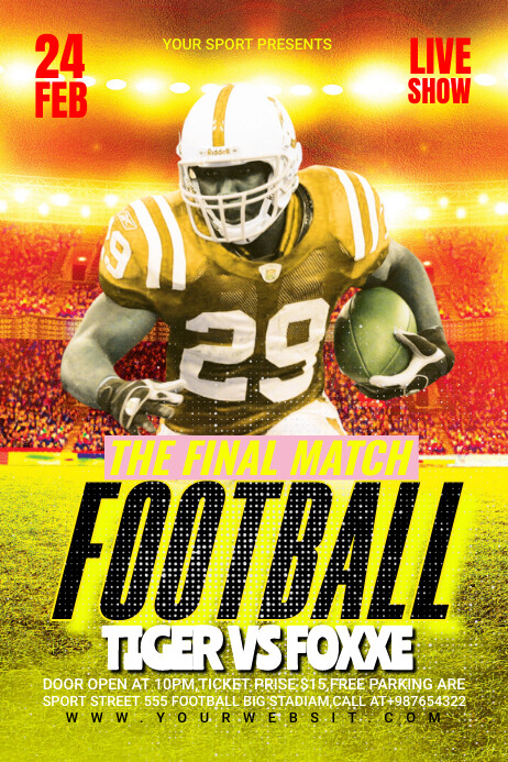 football flyer ad design Template | PosterMyWall