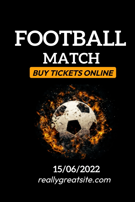 Football flyers Template PosterMyWall Football flyers Template PosterMyWall