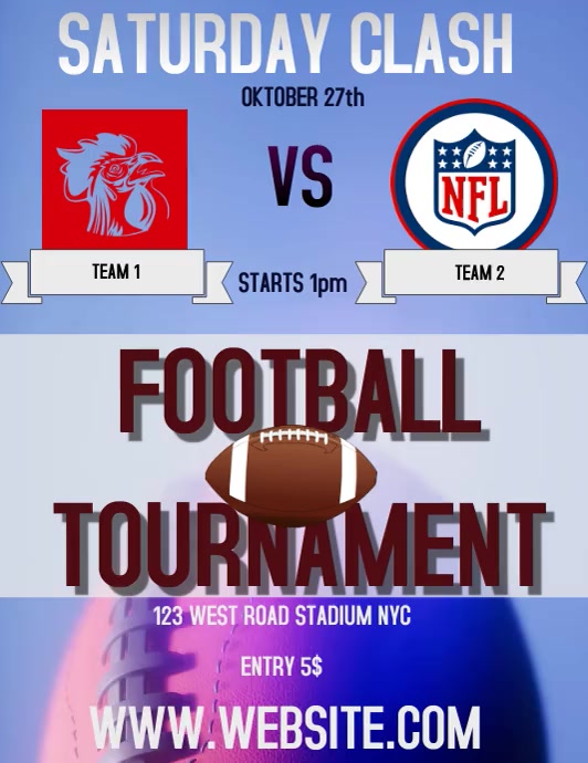 Brosur Pertandingan Sepak Bola BotBola Brosur Pertandingan Sepak Bola BotBola