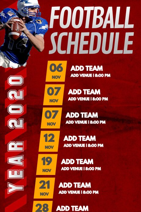 Football Schedule Poster Template Pin By LA Tech Sports On Schedule Football schedule poster template pin by la tech sports on schedule