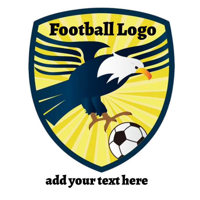Football Logo Template PosterMyWall