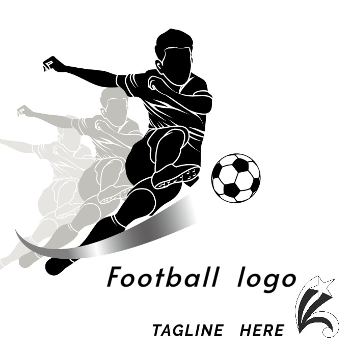 FOOTBALL LOGO Template | PosterMyWall