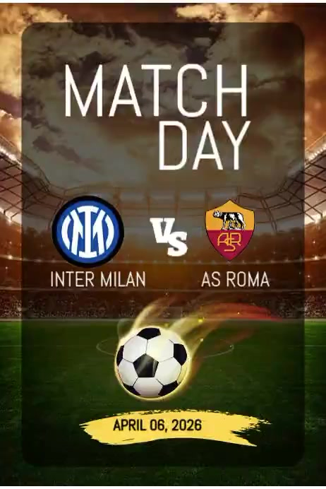 Football Match Day Poster Template | PosterMyWall
