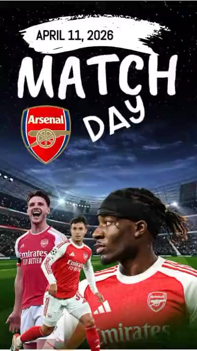 Football Match Announcement Template | PosterMyWall